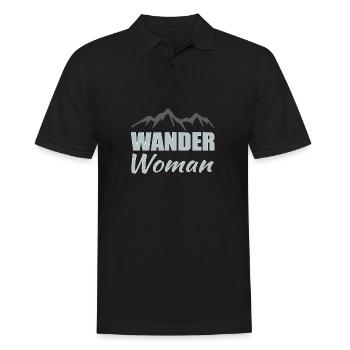 Randonner Woman Randonnée - Polo Homme - noir - Devant - Kai (181cm)