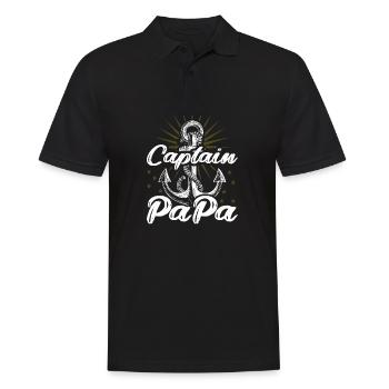 Père Sailor - Polo Homme - noir - Devant - Kai (181cm)
