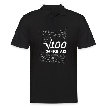 10. Kindergeburtstag Zehn Jahre Alt - Lustiges - Männer Poloshirt - Schwarz - Vorne - Kai (181cm)