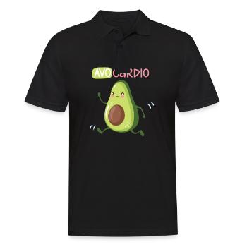 Avo Cardio - Avocardio - Polo Homme - noir - Devant - Kai (181cm)