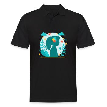 Autisme Autiste Asberger Autisme Awareness Puzzle - Polo Homme - noir - Devant - Kai (181cm)