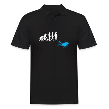 Plongée Évolution - Polo Homme - noir - Devant - Kai (181cm)