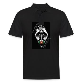 Mort à la conformité - Polo Homme - noir - Devant - Kai (181cm)