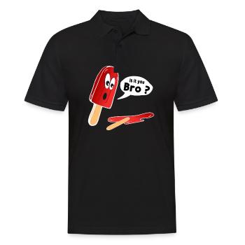 "Is it you Bro?" | Summer popsicles | popsicle - Men's Polo Shirt - black - Front - Kai (181cm)