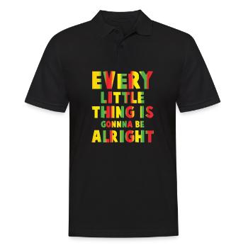 Reggae - Polo Homme - noir - Devant - Kai (181cm)