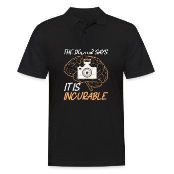 Photographie photographique Photographe photographe photographe - Polo Homme - noir - Devant - Kai (181cm)