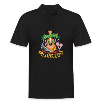 Dia De Los Muertos Day Of The Dead - Männer Poloshirt - Schwarz - Vorne - Kai (181cm)