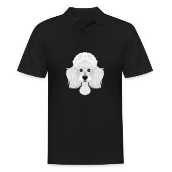 Poodle Lover I Dog Lover I Poodle - Men's Polo Shirt - black - Front - Kai (181cm)