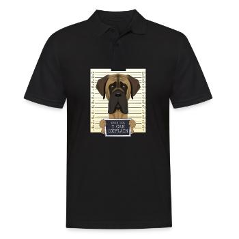 Dear Mom I Can Explain I Mastiff Mom I Mastiff - Men's Polo Shirt - black - Front - Kai (181cm)