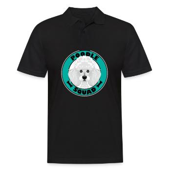 Poodle Squad I Dog Lover I Poodle - Männer Poloshirt - Schwarz - Vorne - Kai (181cm)