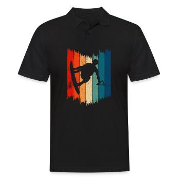 Wakeboard Vintage Wakeboarding - Polo Homme - noir - Devant - Kai (181cm)