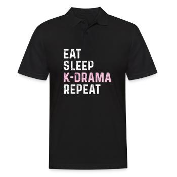 K-Drama Kdrama Corée du Sud Hallyu K-Drama - Polo Homme - noir - Devant - Kai (181cm)