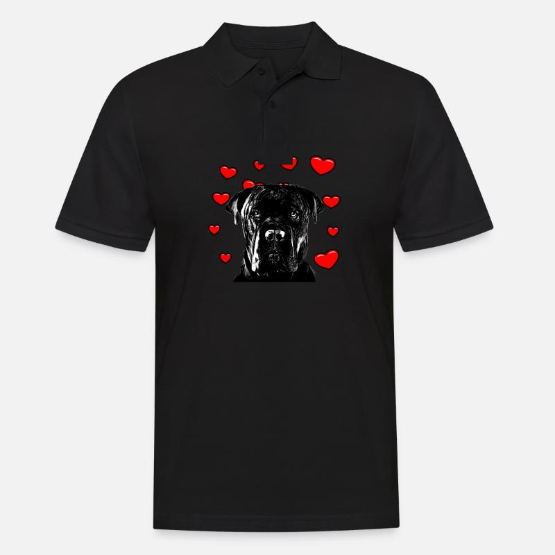 Cane corso - Polo Homme - noir
