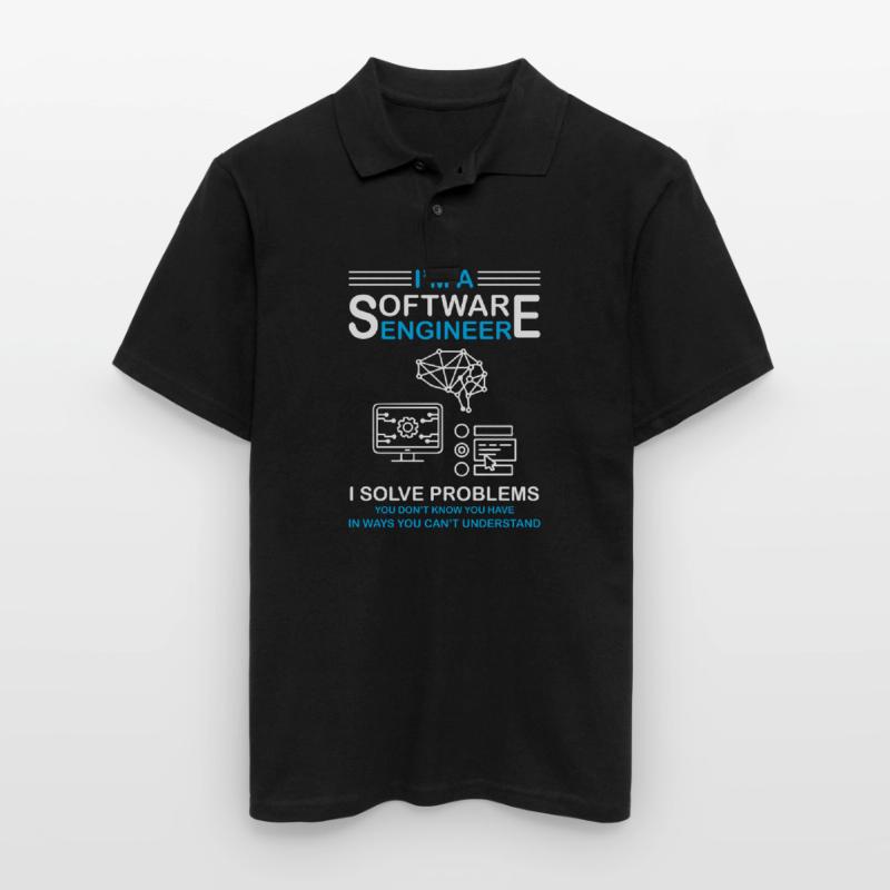 I'm a Software Engineer Software Developer Männer Poloshirt
