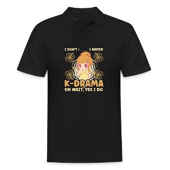 Je ne regarde pas toujours K-Drama K-Drama K-Pop - Polo Homme - noir - Devant - Kai (181cm)