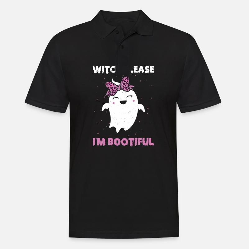 Je suis bootiful - Witch Lover - Polo Homme - noir