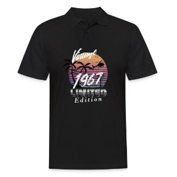 Vintage 1967 Édition Limitée - Polo Homme - noir - Devant - Kai (181cm)