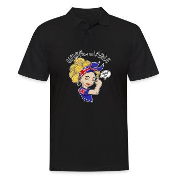 Deutsch Girl Unbreakable I Heritage United - Polo Homme - noir - Devant - Kai (181cm)