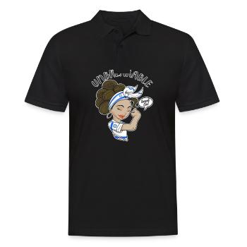 Fille israélienne incassable I Héritage israélien I - Polo Homme - noir - Devant - Kai (181cm)