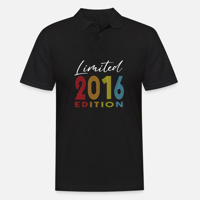 Limited Edition 2016 - Männer Poloshirt - Schwarz