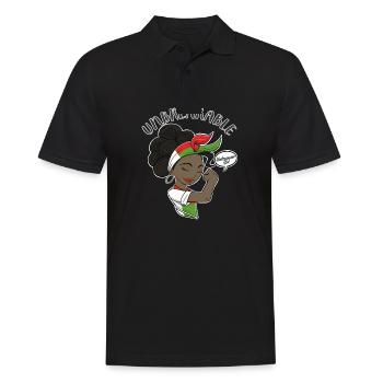 Madagascar Girl Unbreakable I Madagascar Héritage - Polo Homme - noir - Devant - Kai (181cm)