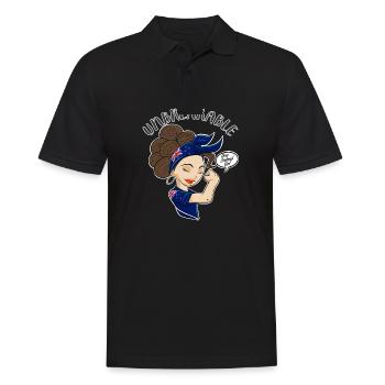 New Zealand Girl Unbreakable I Heritage New - Männer Poloshirt - Schwarz - Vorne - Kai (181cm)