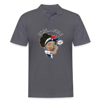 Panamanian Girl Unbreakable Panamanian Heritage - Männer Poloshirt - Anthrazit - Vorne - Nico (186cm)