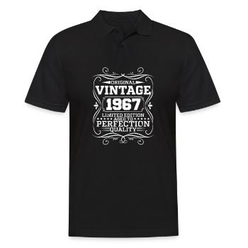 Vintage 1967 Édition Limitée Originale - Polo Homme - noir - Devant - Kai (181cm)