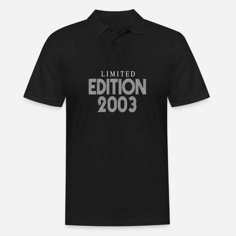 Édition limitée 2003 - Polo Homme - noir