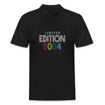 Limited Edition 2004 - Men's Polo Shirt - black - Front - Kai (181cm)
