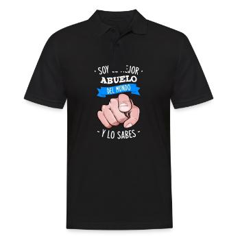Soy El Mejor Abuelo Del Mundo Y Lo Sabes - Polo Homme - noir - Devant - Kai (181cm)