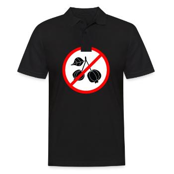 Surinam Cherry - Fruit - Männer Poloshirt - Schwarz - Vorne - Kai (181cm)
