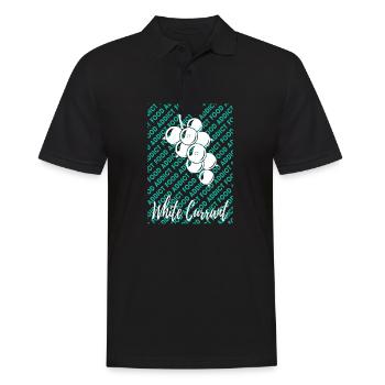 White Currant - Männer Poloshirt - Schwarz - Vorne - Kai (181cm)