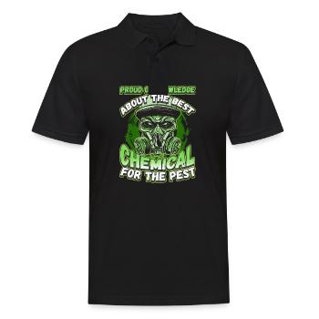 Knowledge About the best Chemical For The Pest - Männer Poloshirt - Schwarz - Vorne - Kai (181cm)