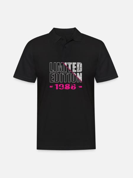 Édition limitée 1986 - Polo Homme - noir