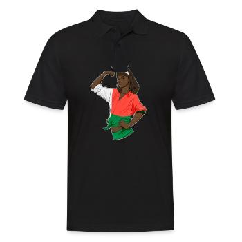 Madagascar Girl Unbreakable I Madagascar Héritage - Polo Homme - noir - Devant - Kai (181cm)