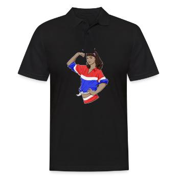 Fille thaïlandaise incassable I Héritage thaïlandais I Thaïlande - Polo Homme - noir - Devant - Kai (181cm)