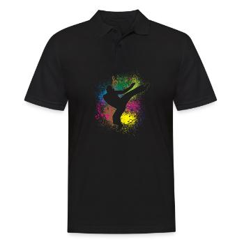 | d’art martial brésilien Capoeira - Polo Homme - noir - Devant - Kai (181cm)
