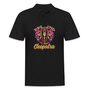 Conception de la mythologie égyptienne pour un fan de l’Égypte ancienne - Polo Homme - noir - Devant - Kai (181cm)