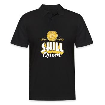 Bitcoin Shilling und Kryptowährung Investor HODL - Männer Poloshirt - Schwarz - Vorne - Kai (181cm)
