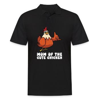 La mère du poulet sucré - Polo Homme - noir - Devant - Kai (181cm)