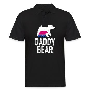 LGBT Rainbow Gay Pride Homo Lesbienne Gay - Polo Homme - noir - Devant - Kai (181cm)