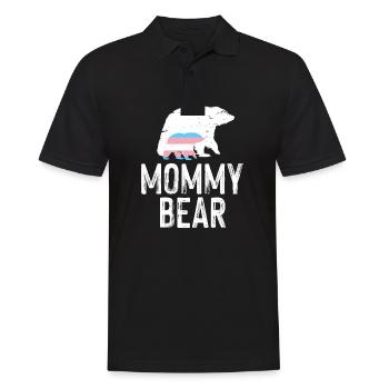 LGBT Rainbow Gay Pride Homo Lesbienne Gay - Polo Homme - noir - Devant - Kai (181cm)
