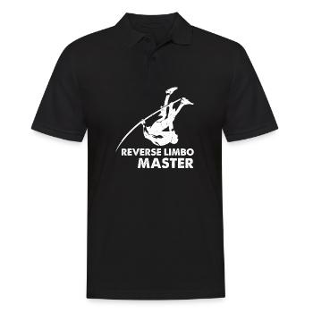 Saut à la perche backward limbo Master - Polo Homme - noir - Devant - Kai (181cm)
