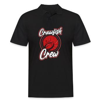 Crawfish Cajun & Crawfish Lobster Cooking - Men's Polo Shirt - black - Front - Kai (181cm)