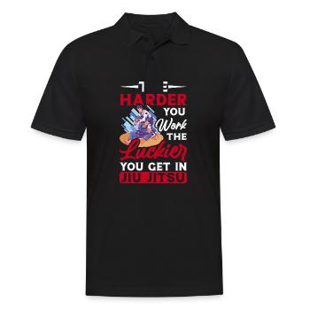 Jiu-Jitsu Jiu-Jitsu brésilien Arts martiaux - Polo Homme - noir - Devant - Kai (181cm)