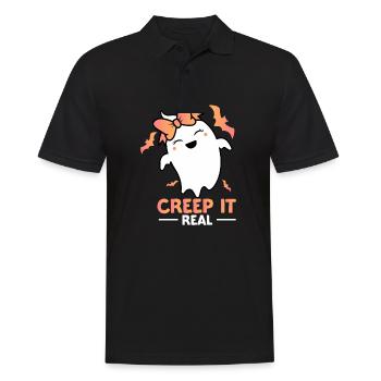 Costume d’Halloween Fête d’Halloween - Polo Homme - noir - Devant - Kai (181cm)