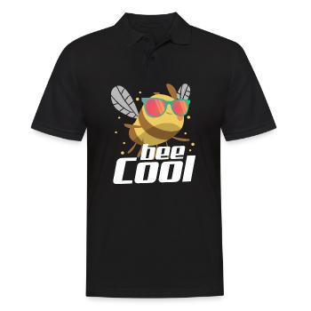 Abeille Cool Drôle Apiculteur Apiculteur Gestionnaire de ruche d’abeilles - Polo Homme - noir - Devant - Kai (181cm)