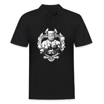 Combattant, Boxer, Arts martiaux, MMA - Polo Homme - noir - Devant - Kai (181cm)