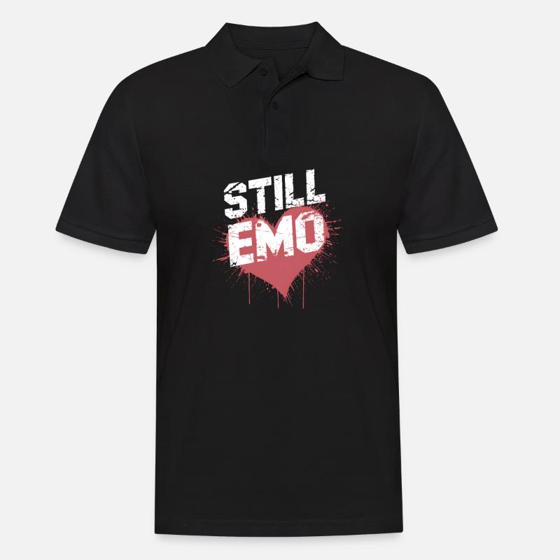 Toujours Emo ! Emo Goth Alternative - Polo Homme - noir